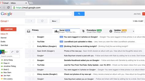 and g|gmail inbox.